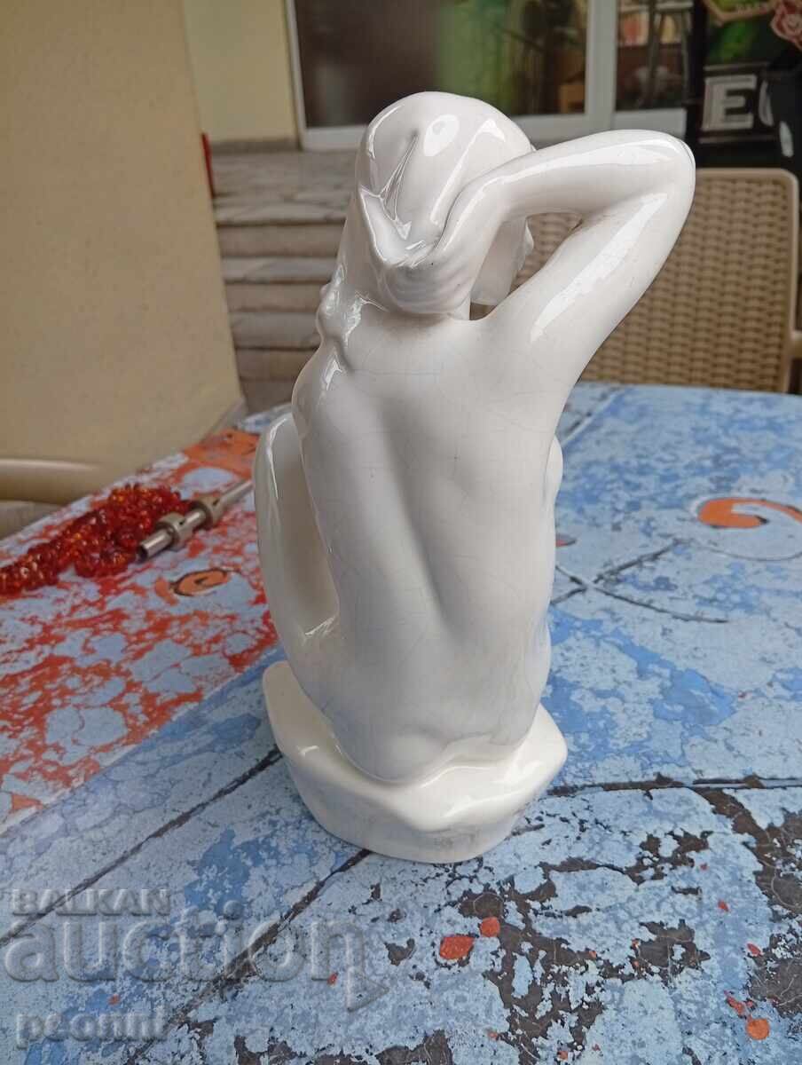 Παράδοση Όμορφη, μεγάλη πορσελάνινη φιγούρα κοριτσιού