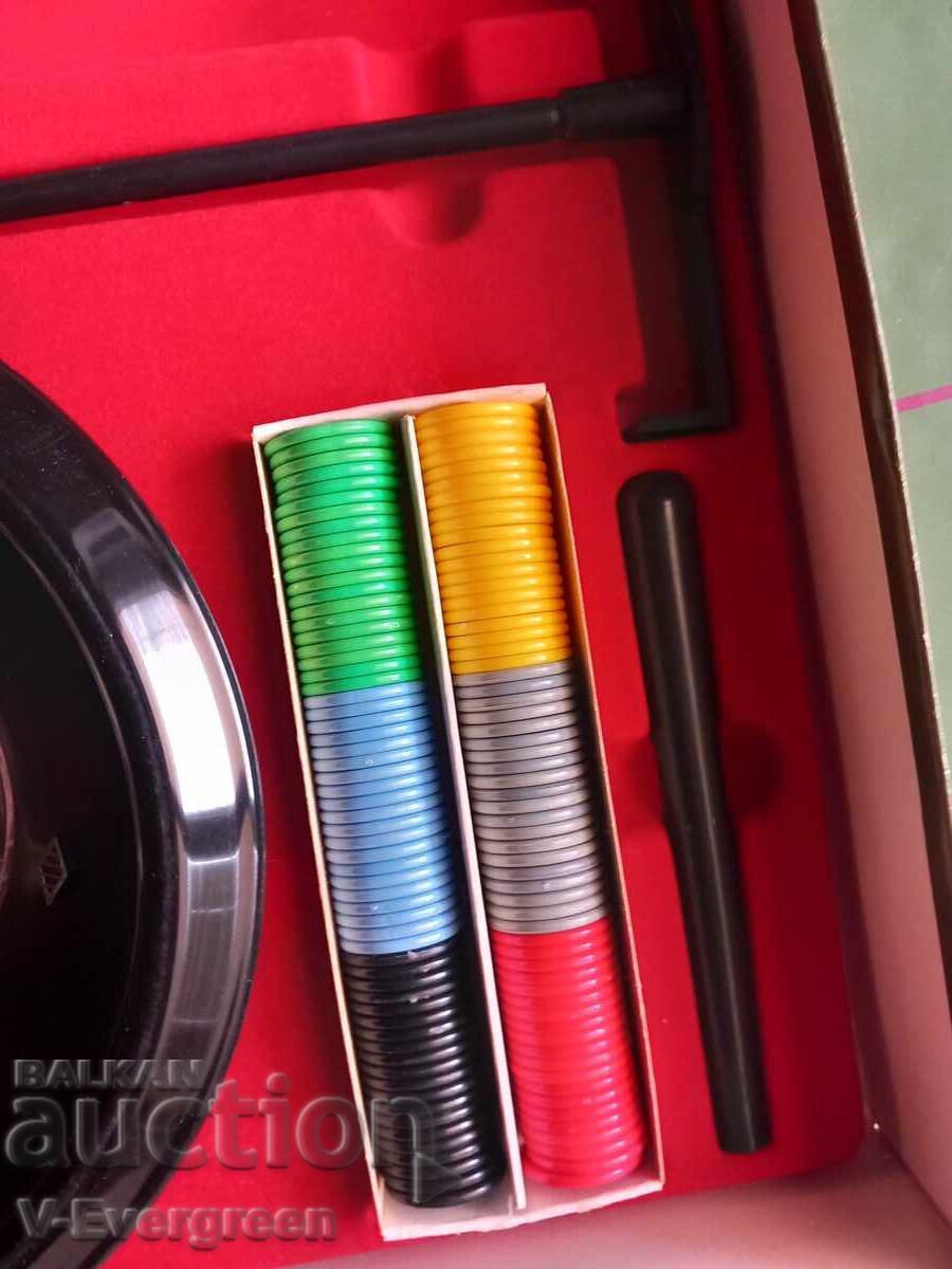 Παλιό παιδικό παιχνίδι ρουλέτα Roulette San Remo - 5