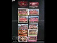 Lot of CSKA calendars