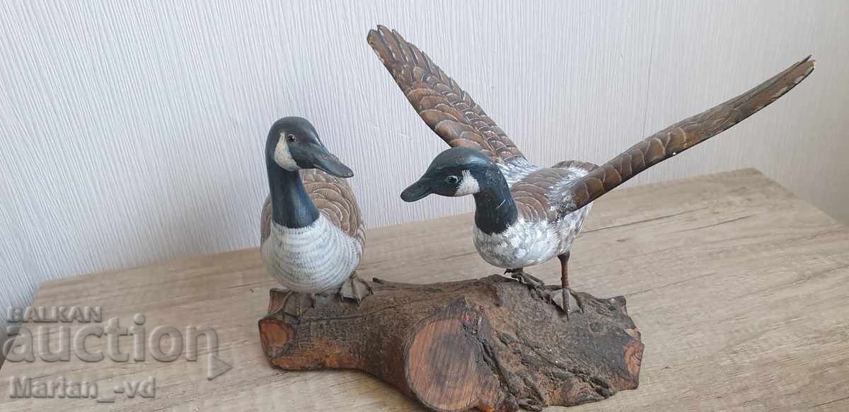 Παράδοση Ξύλινη φιγούρα πάπιας