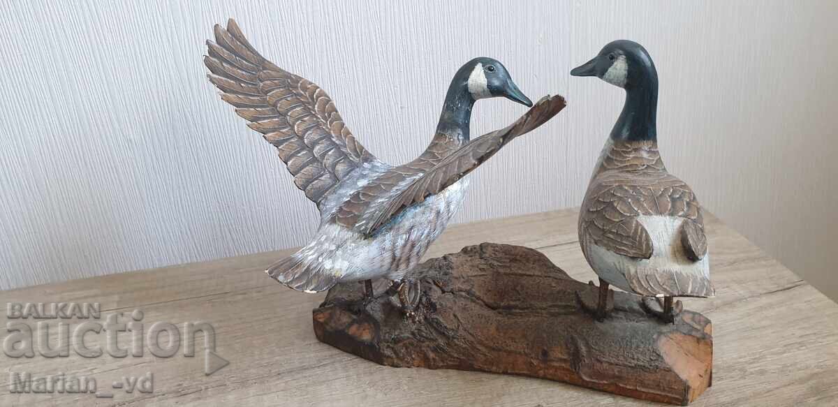 Ξύλινη φιγούρα πάπιας - 6