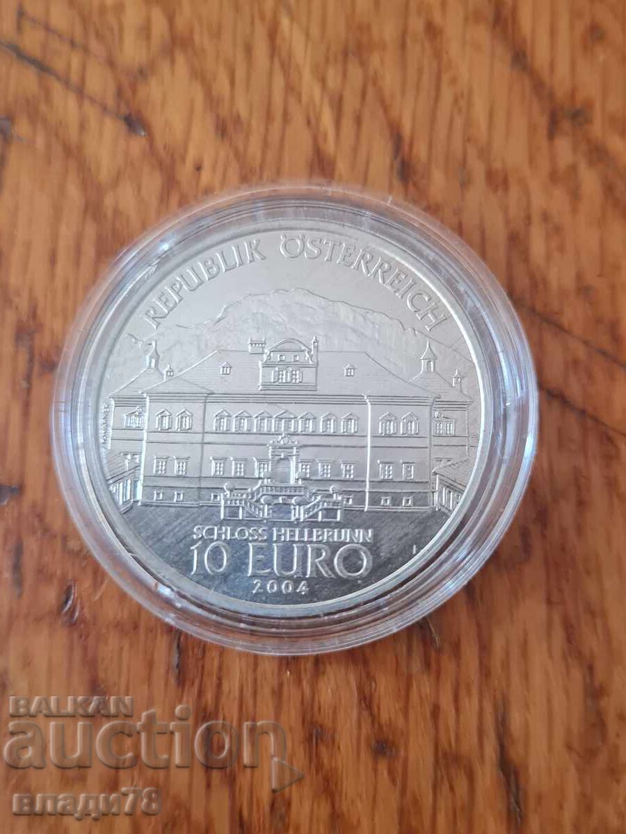 Auction  Silver coin 10 euros 2004