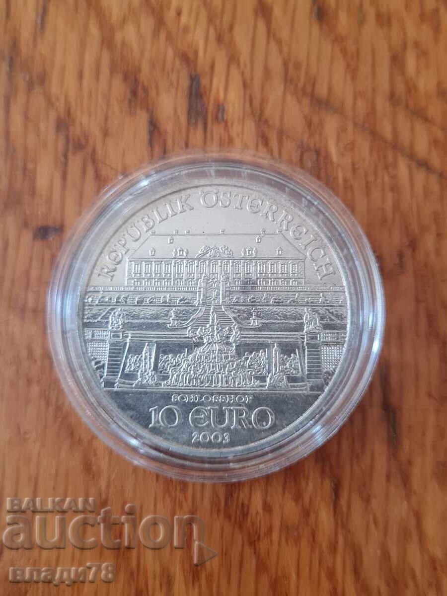 Moneda de argint 10 euro 2003 - 5