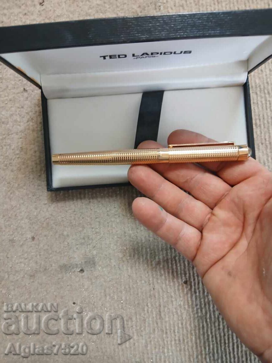 Stilou cu peniță de aur "Ted Lapidus" - 6
