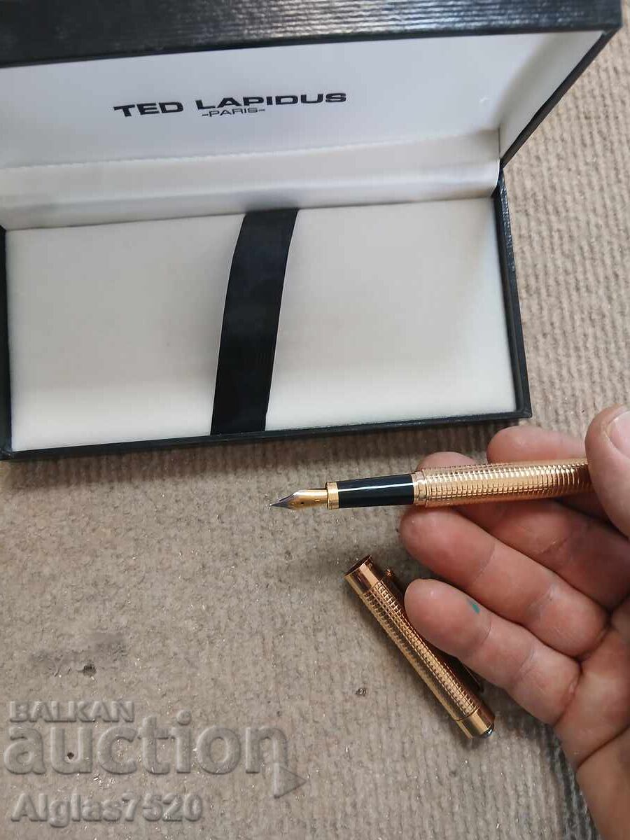 Stilou cu peniță de aur "Ted Lapidus" - 7