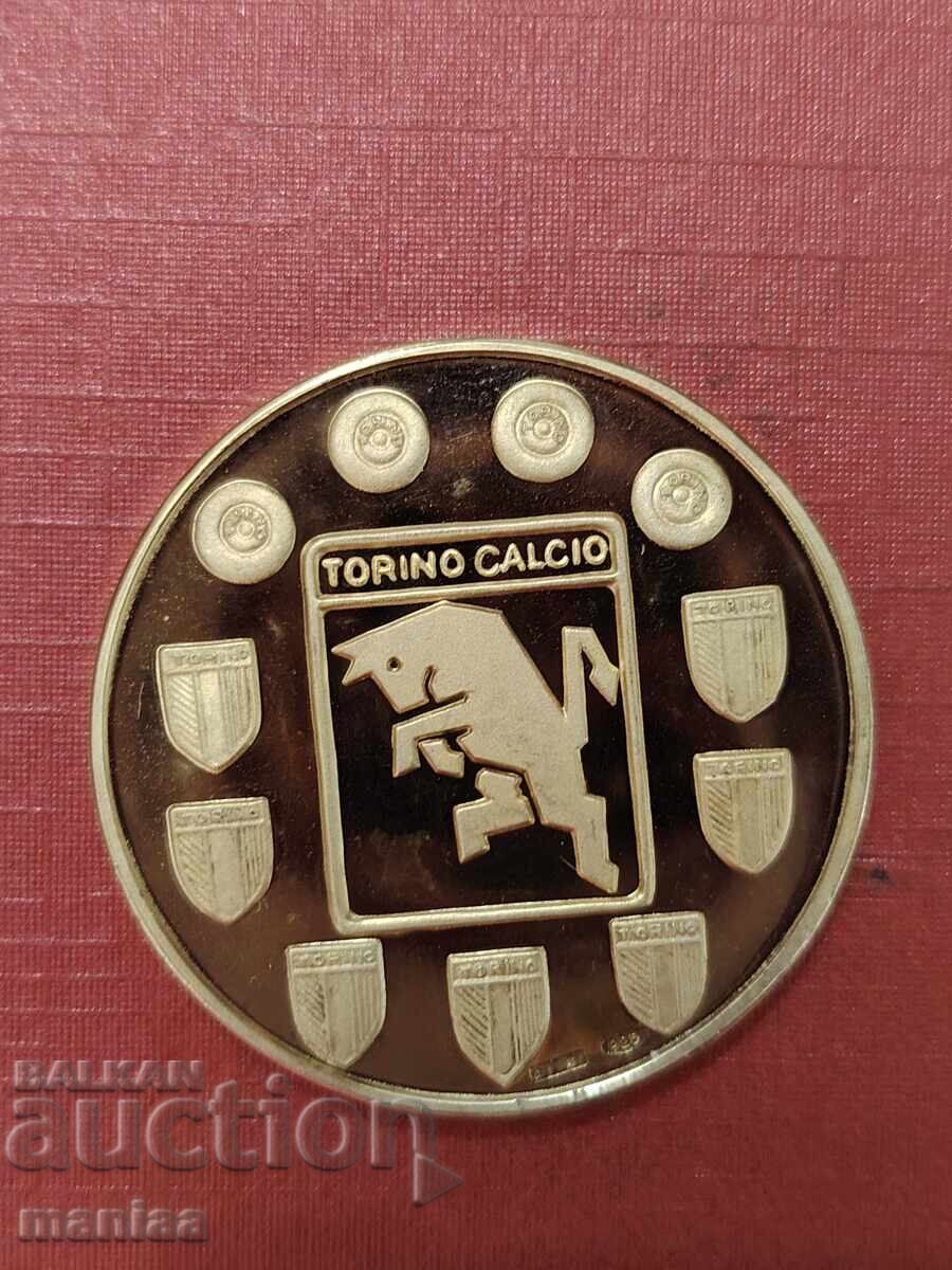 Ασημένια πλακέτα FC Torino με επιχρύσωση με τιμή € 150.00 | 293.38 BGN