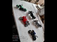 jucării vechi, motociclete, lot două