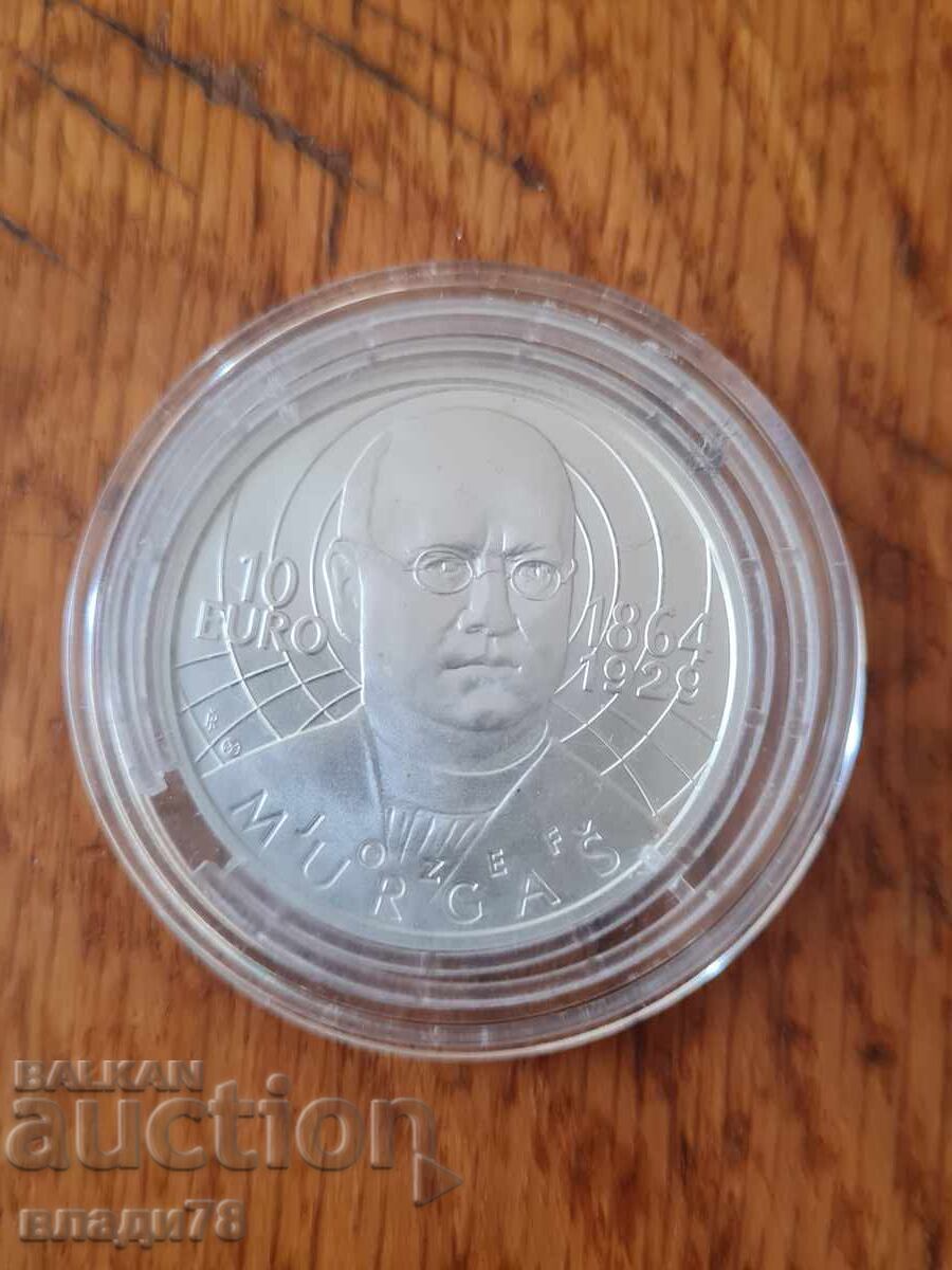 Monedă de argint 10 euro 2014 cu preț € 1.50 | 2.93 BGN