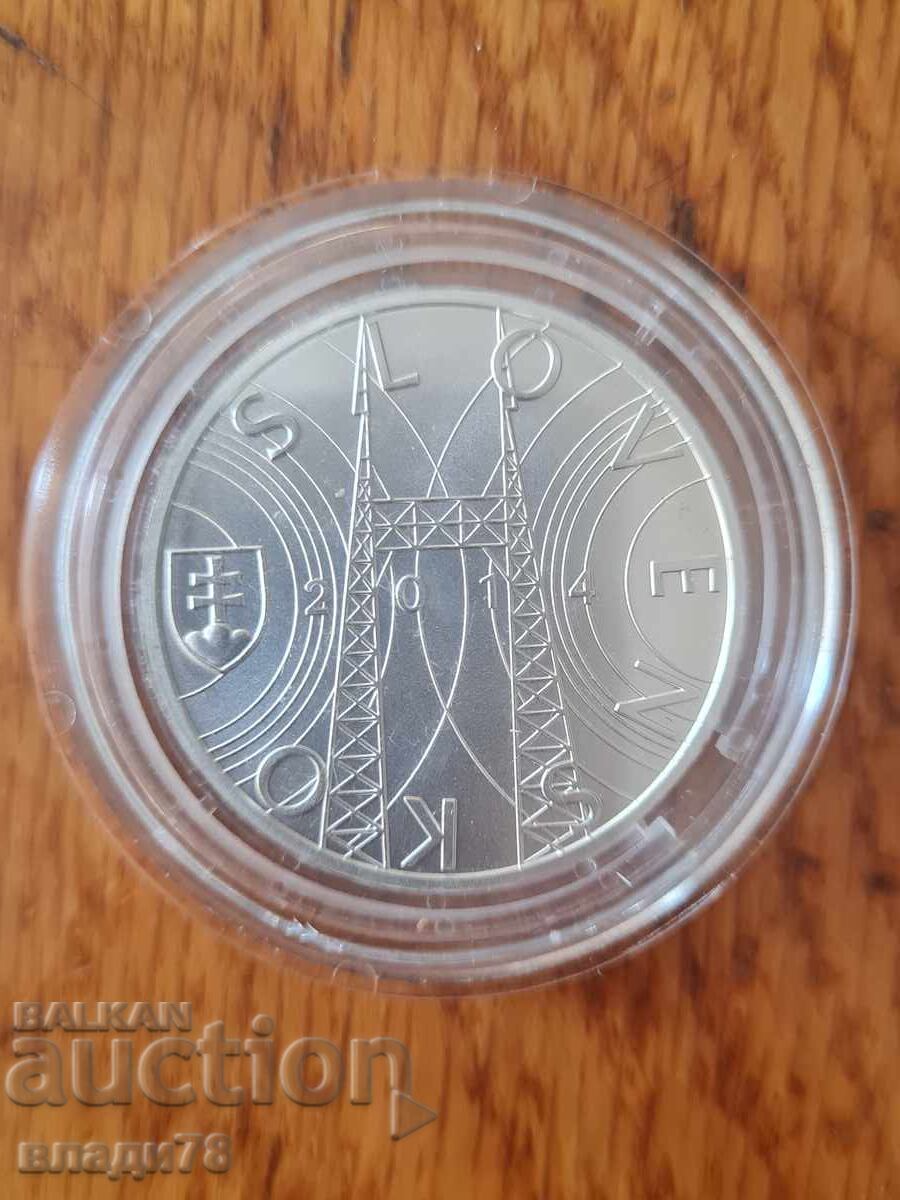 Livrarea Monedă de argint 10 euro 2014