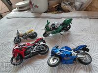 jucării vechi, motociclete, lot trei