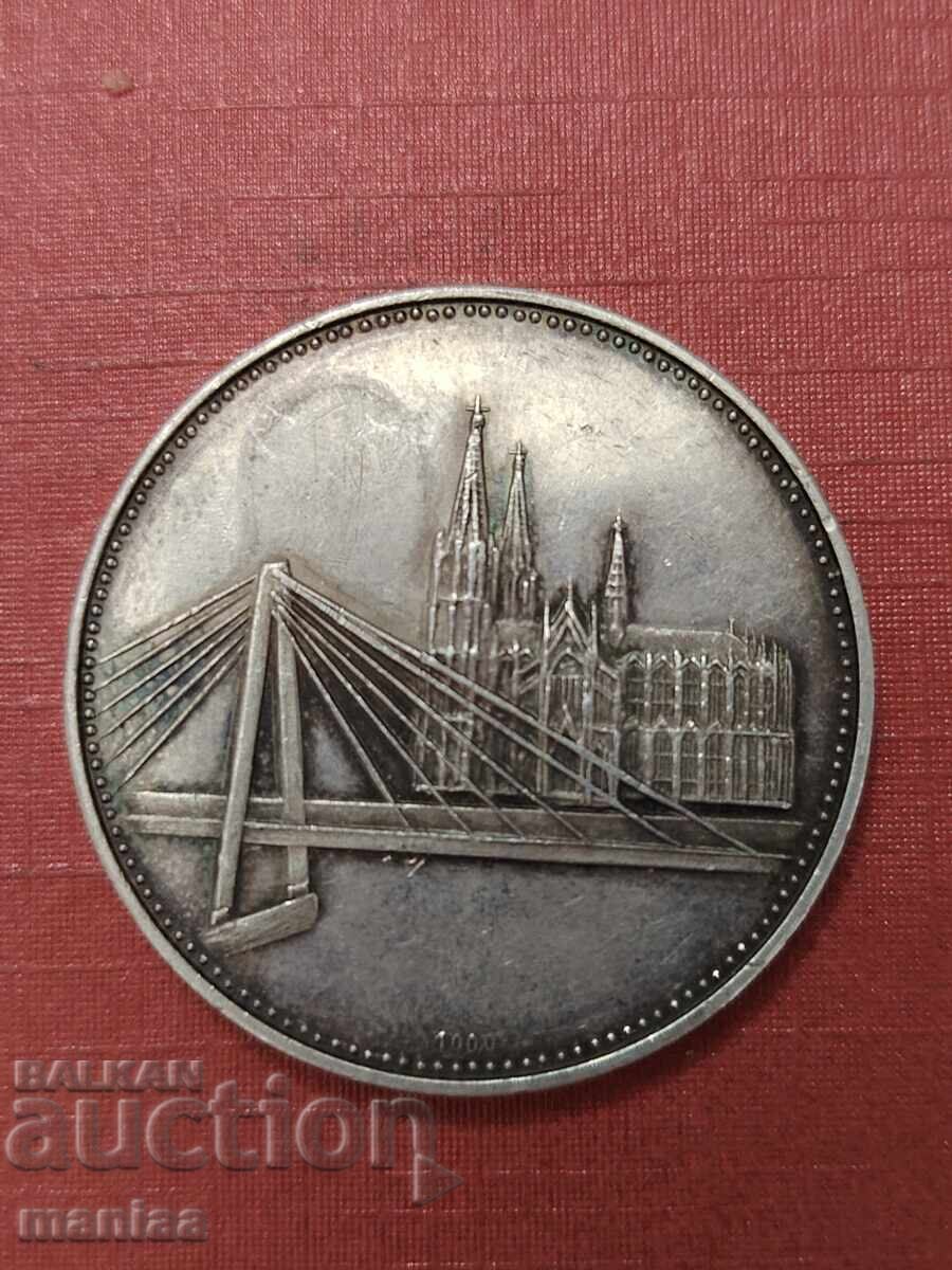 Licitație Medalia de argint 100 de ani a Colner Bank 1967