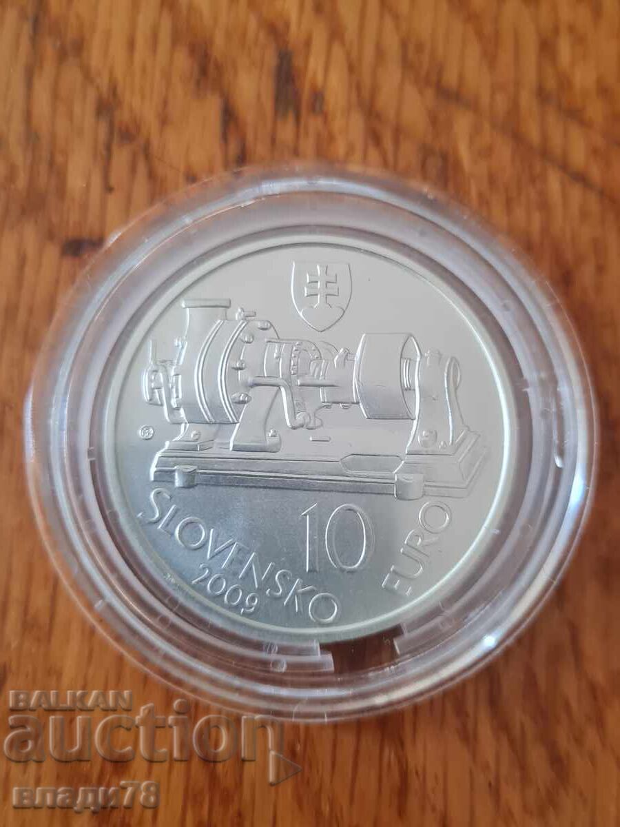 Ασημένιο νόμισμα 10 ευρώ 2009 με τιμή € 11.00 | 21.51 BGN