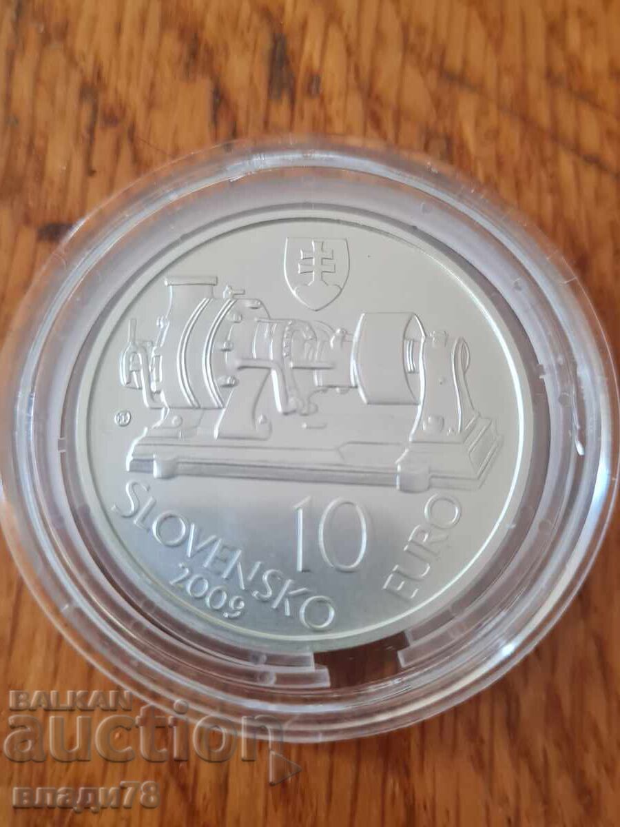 Δημοπρασία Ασημένιο νόμισμα 10 ευρώ 2009