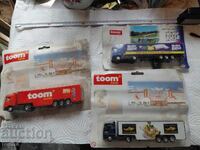 jucării vechi, sigilate, camioane, lot de două