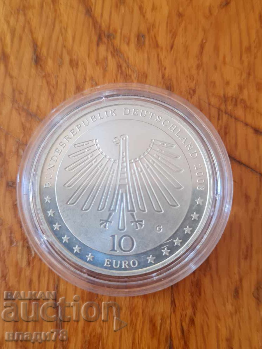 Silver coin 10 euro 2003 - 6