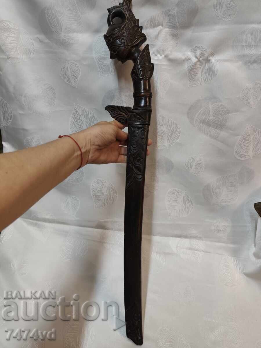 Livrarea Cuțit-sabie indonezian autentic tip Golok