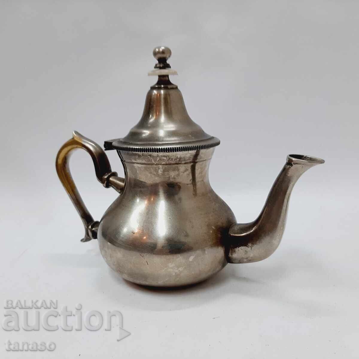 Δημοπρασία Παλιά μπρούτζινη μαροκινή τσαγιέρα (5.3)