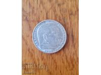 Silver coin 2 marks 1938