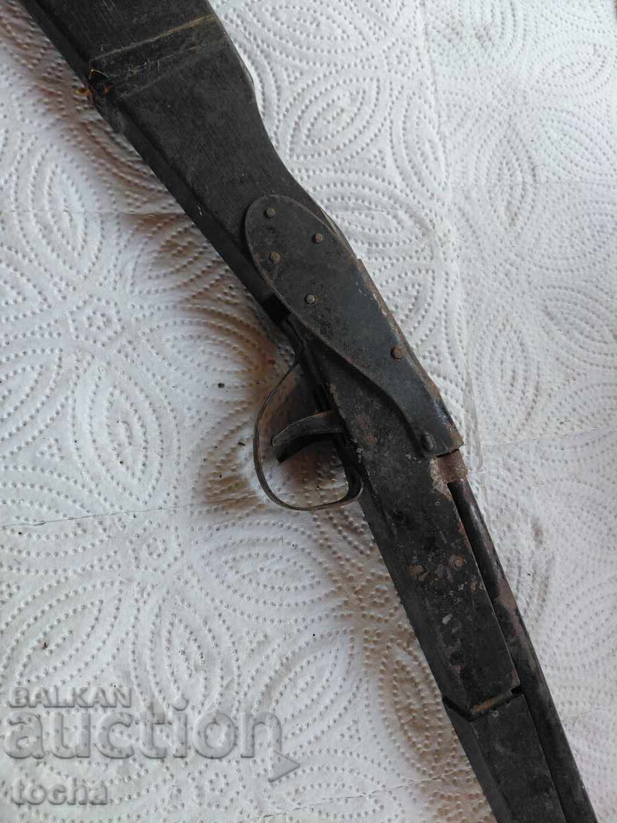 παλιό παιχνίδι, τουφέκι με ξύλινο κοντάκι