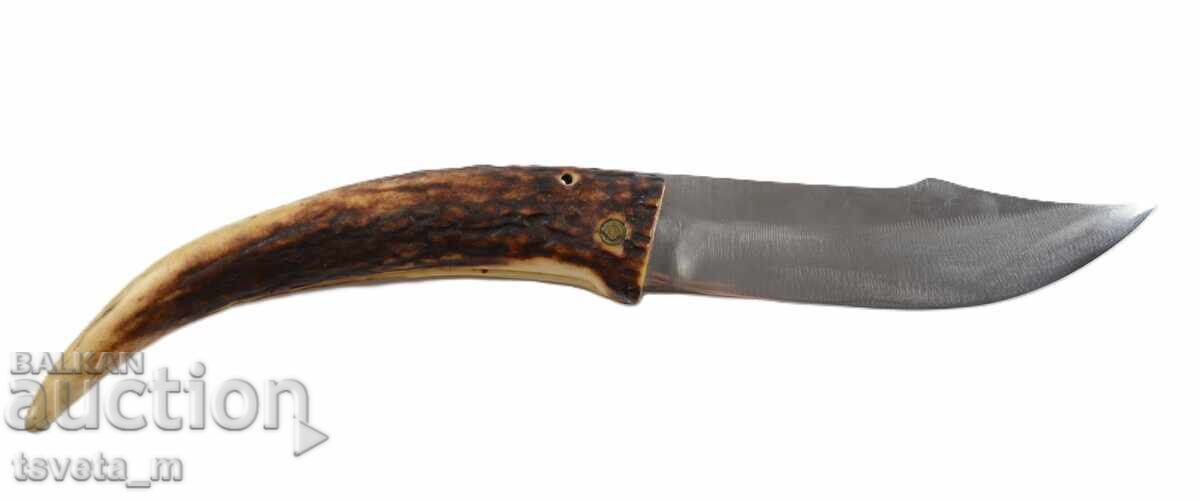 Licitație Briceag pliabil cu mâner din corn de cerb