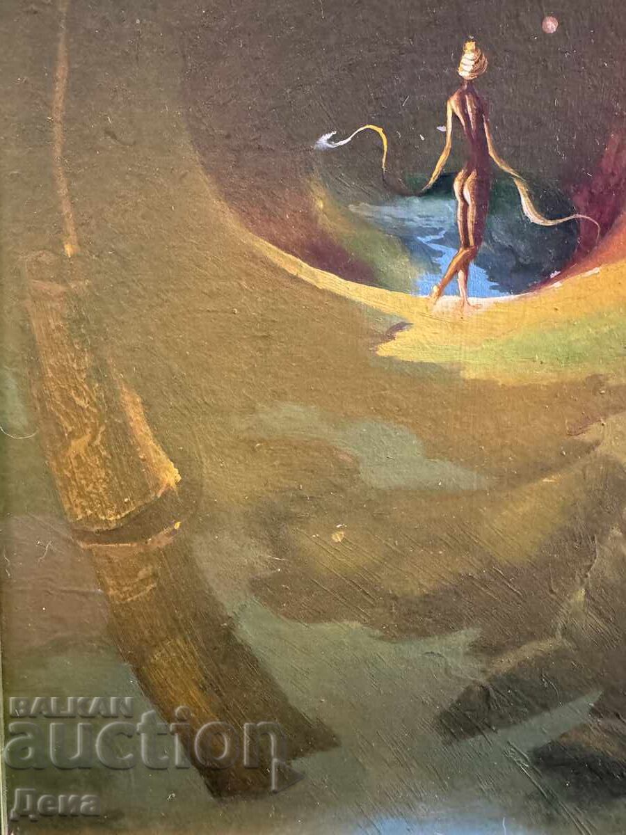 Licitație TABLOU de pictorul rus de science-fiction Iuri Zeleni