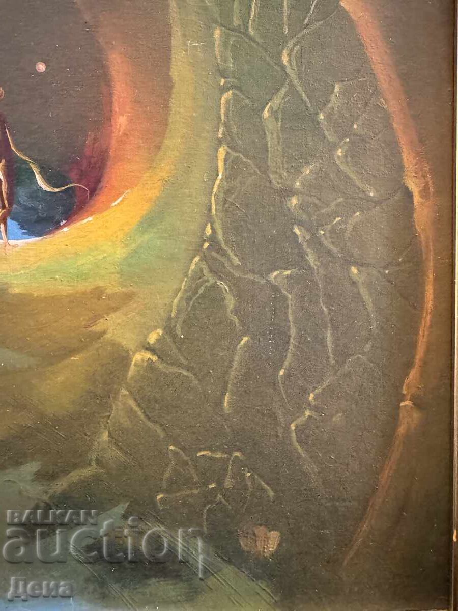 Доставка на КАРТИНА  на Руския художник-фантаст Юрий Зелени