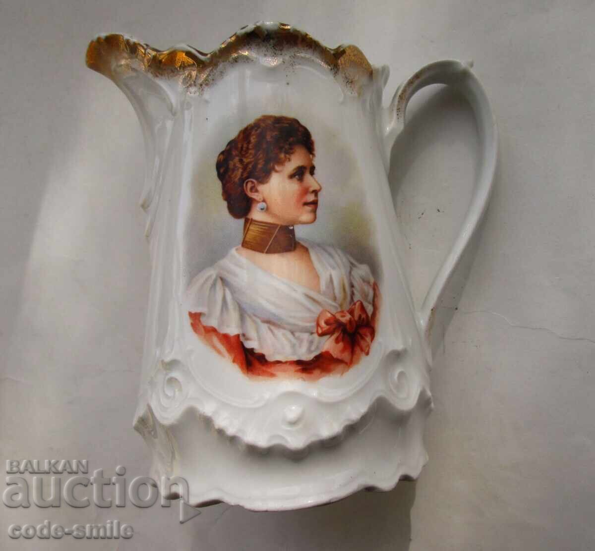 Livrarea Vechi ceainic din porțelan Regina Maria a României Victoria