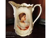 Стара порцеланова кана кралица на Румъния Мария Виктория