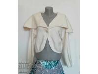 Excellent angora bolero, size L