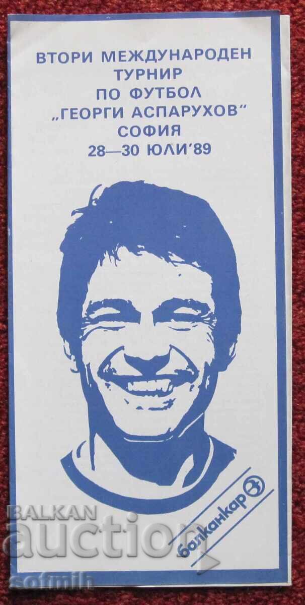 Program fotbal turneu Gheorghi Asparuhov Gundi