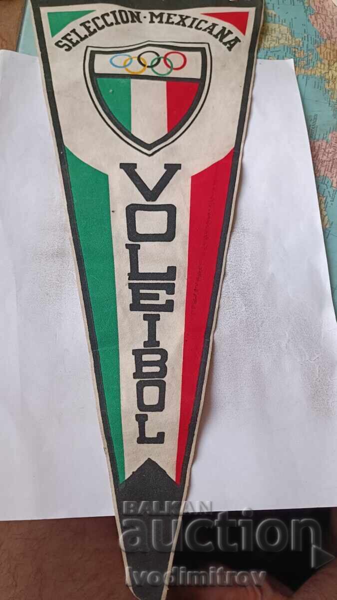 Fanion olimpic Voleibol Seleccion Mexicana