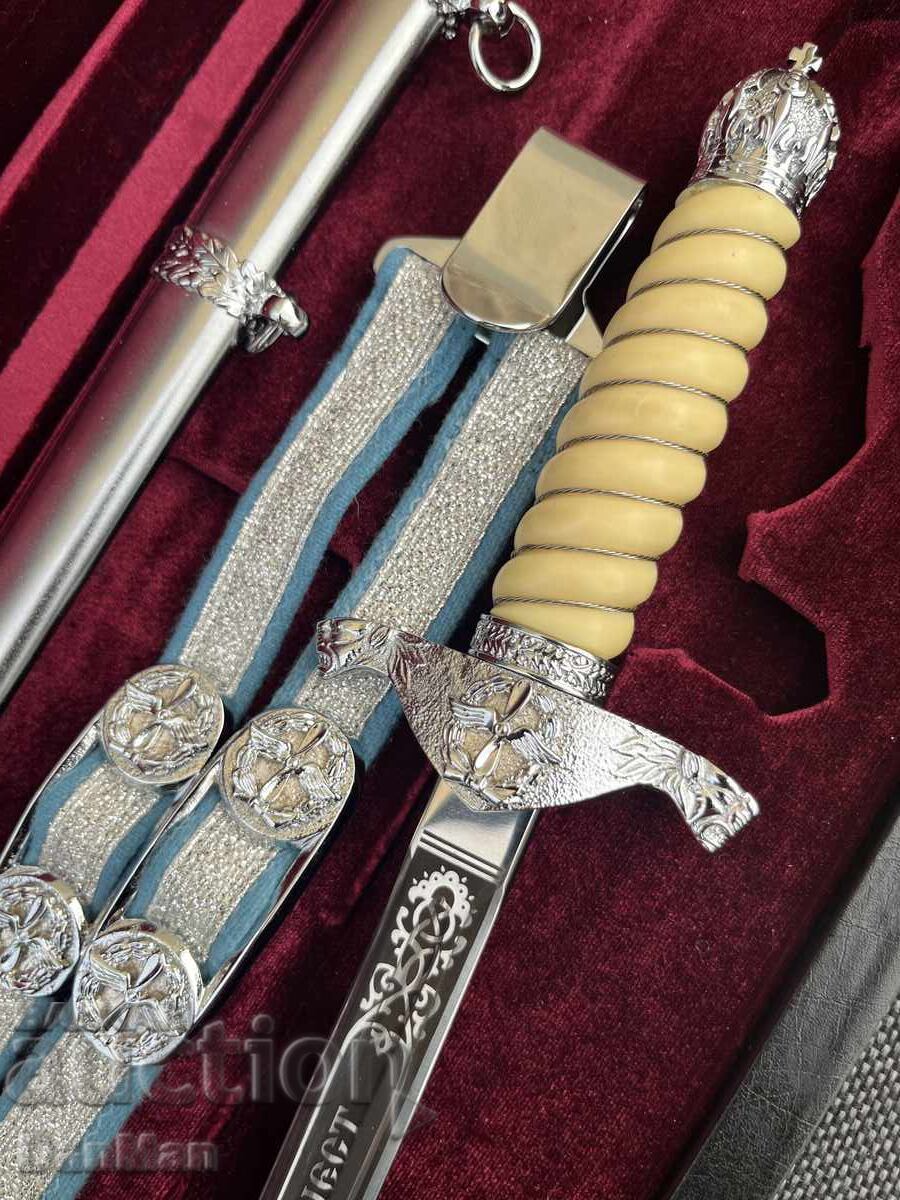 Delivery of Original military Air Force dirk knife Model 2003 award gift