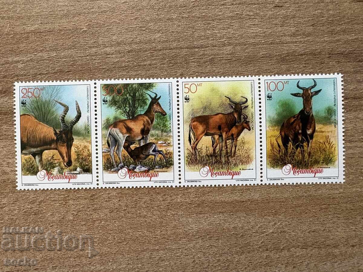 Mozambic - Bubal Liechtenstein (1991) MNH