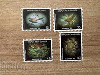 Papua Noua Guinee - "Ameripex '86" - Păsări mici (1986) MNH