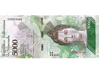 Βενεζουέλα - 5.000 Μπολιβάρ 2017 - Επιλογή- 97 με UNC