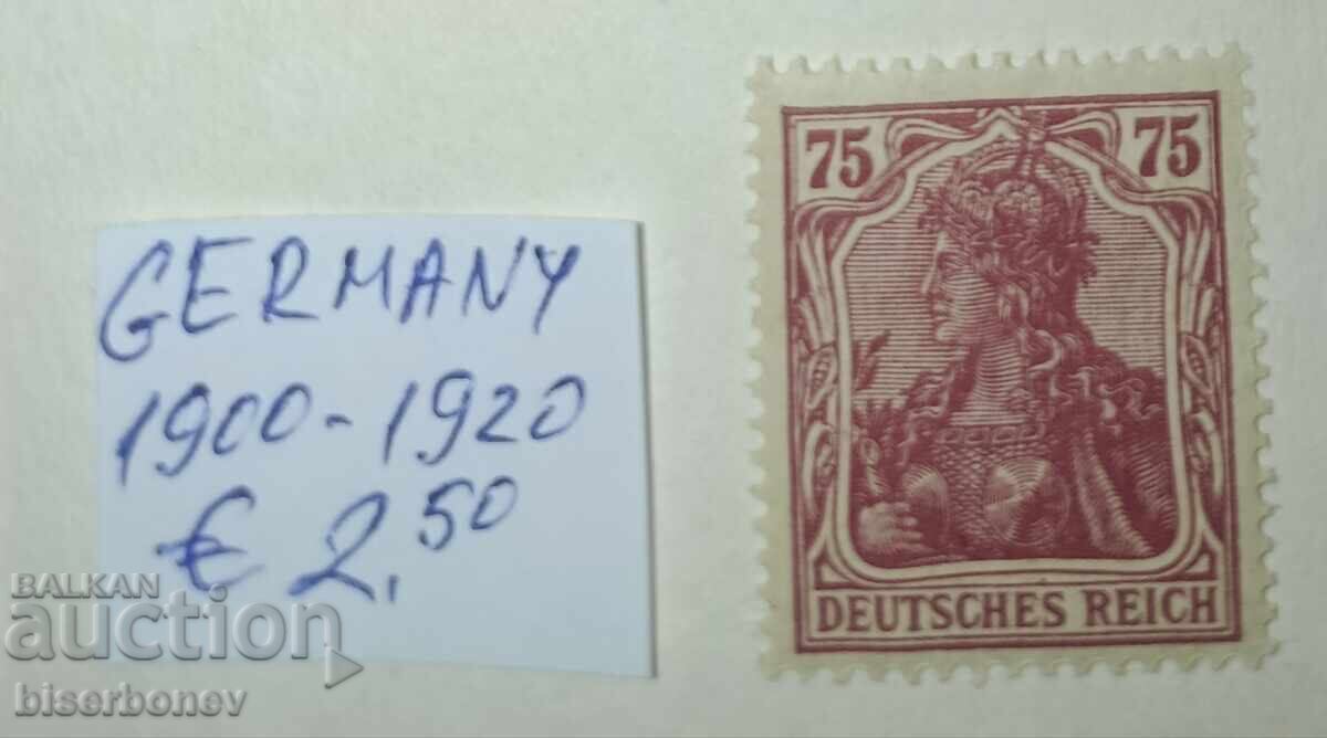 1900, Germania, Republica de la Weimar, Imperiul German