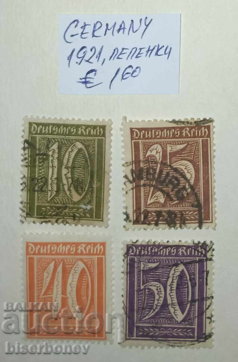 1921, Germania, Republica de la Weimar, Imperiul German
