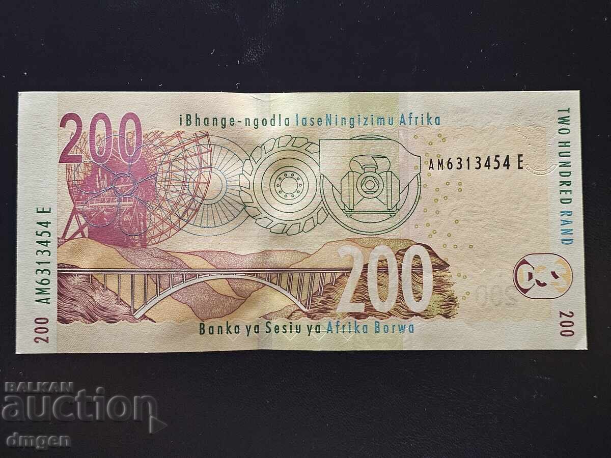 200 ραντ Νότιας Αφρικής 2004-2009 UNC με τιμή € 55.00 | 107.57 BGN