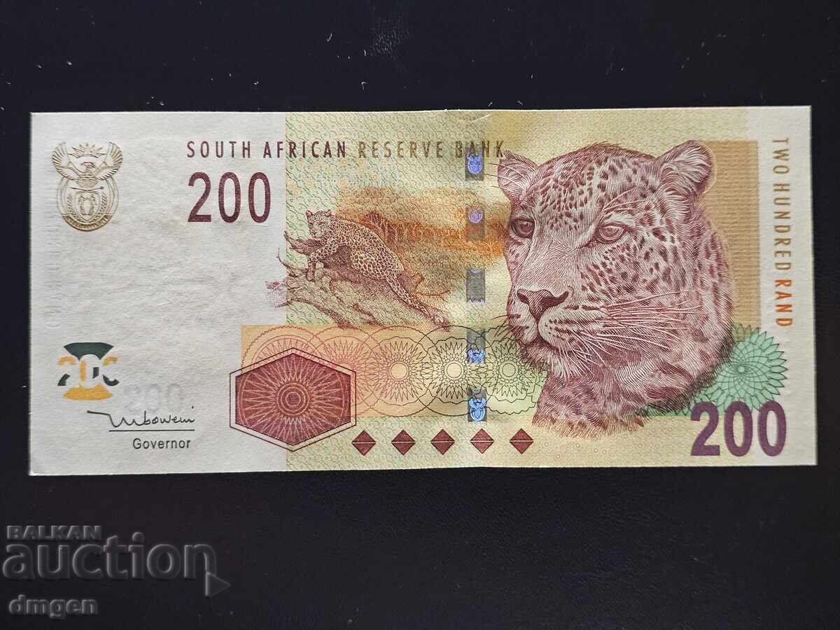 200 ραντ Νότιας Αφρικής 2004-2009 UNC