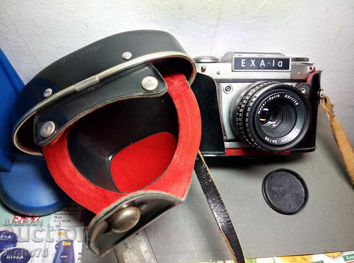 Livrarea APARAT FOTO PE FILM VECHI Exa Ia Ihagee Dresden RDG FRUMUSEȚE !