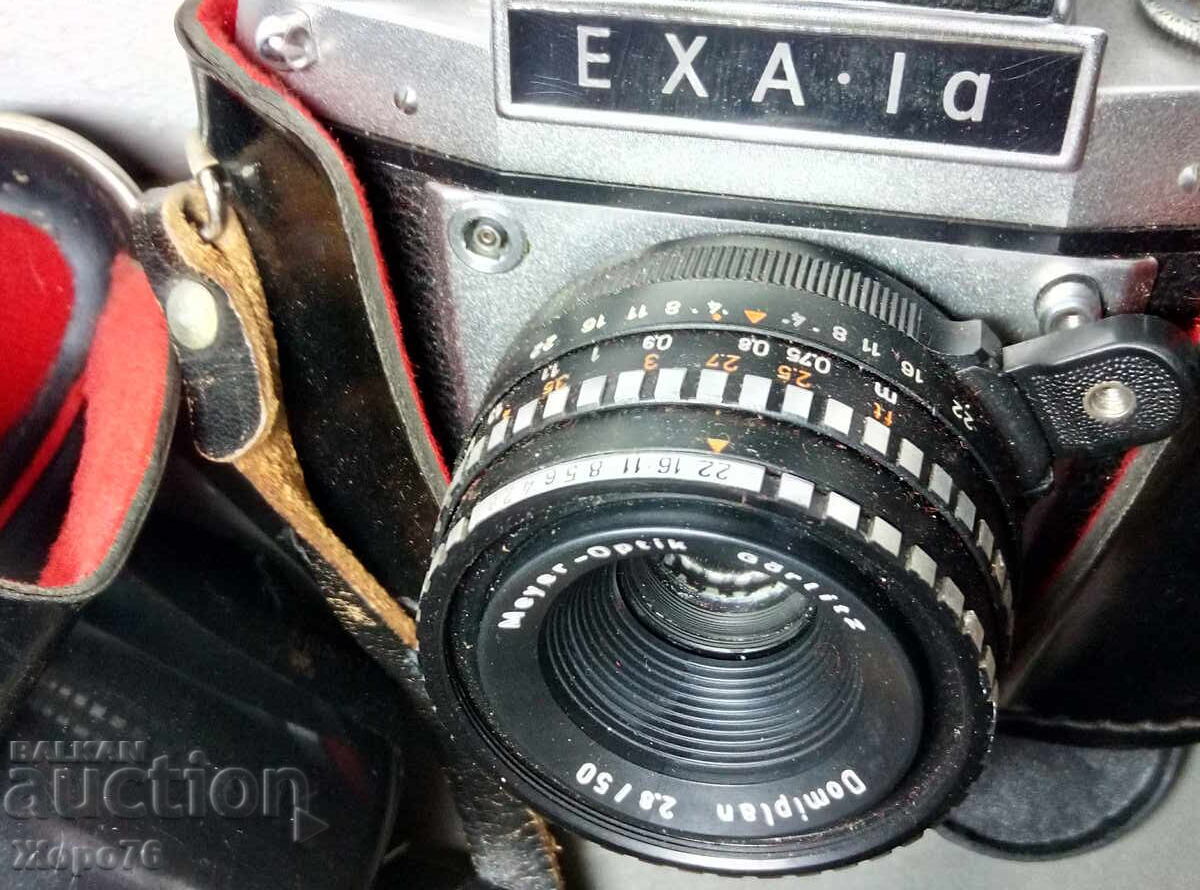 APARAT FOTO PE FILM VECHI Exa Ia Ihagee Dresden RDG FRUMUSEȚE ! - 5