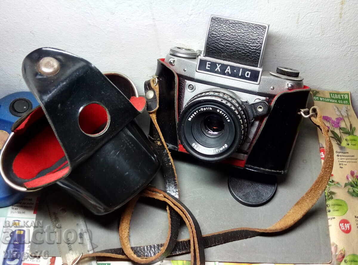 APARAT FOTO PE FILM VECHI Exa Ia Ihagee Dresden RDG FRUMUSEȚE !