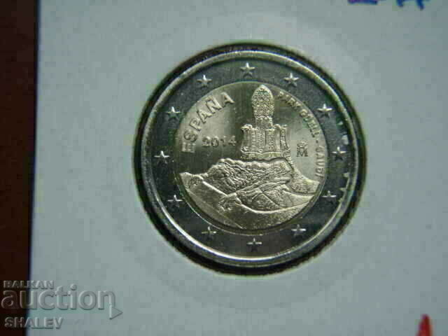 2 euro 2014 Spania "Gaudi" (1) /Spania/ - Unc (2 euro) cu preț € 5.89 | 11.52 BGN