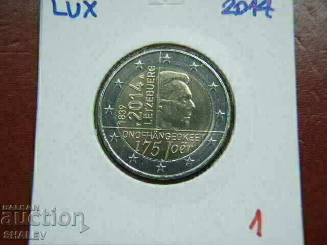 Auction  2 euro 2014 Luxemburg "175 years" (1) Luxembourg (2 euro)