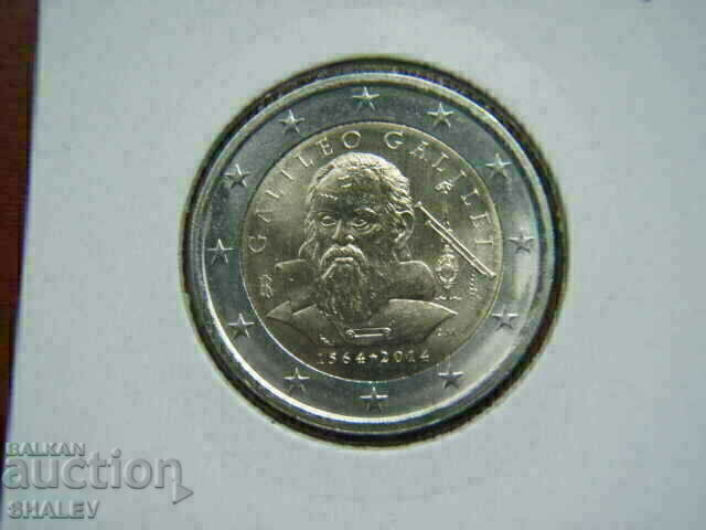 Licitație 2 euro 2014 Italia "Galilei" (1) /Italia/ - Unc (2 euro)