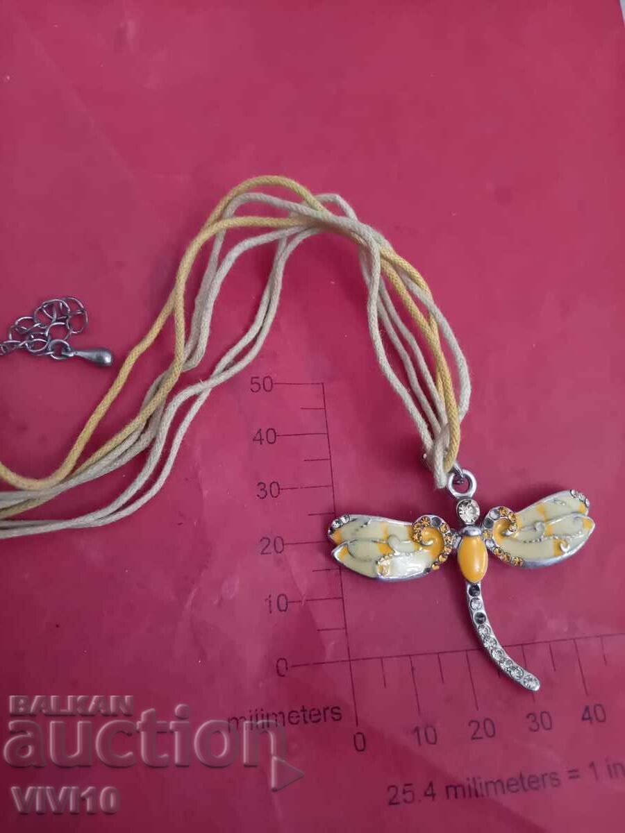 Antique enamel necklace