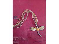 Antique enamel necklace