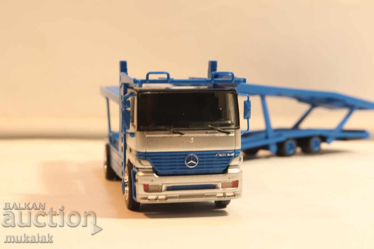 Delivery of HERPA H0 1/87 MERCEDES ACTROS CAR TRANSPORTER TRUCK MODEL