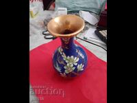 Αρχαίο βάζο, cloisonné, επιχρύσωση, σμάλτο