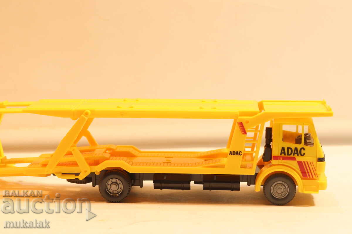WIKING H0 1/87 MERCEDES ADAC CAMION TRANSPORT AUTO MODEL MINIATURĂ - 5